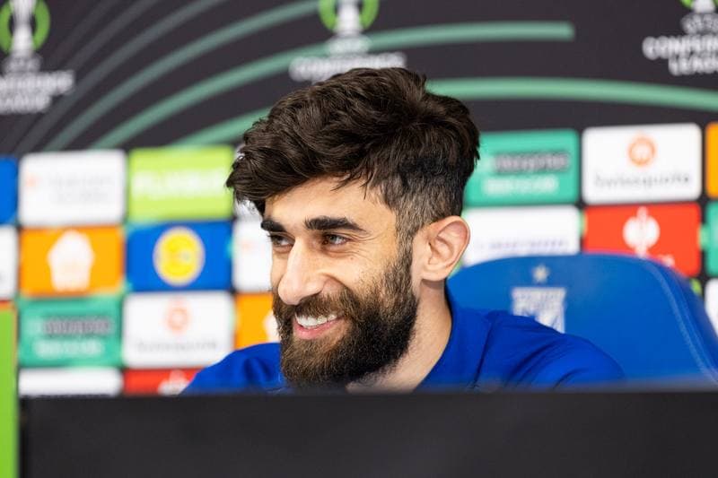 Football. Lech Poznan. Press Conference. 10.12.2025
