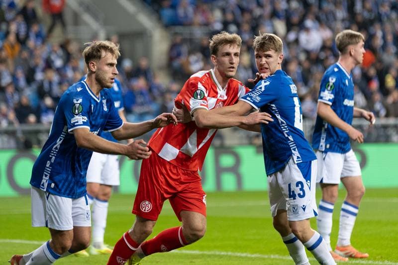 Football. UEFA Conference League. Lech Poznan - FSV Mainz 05. 11.12.2025