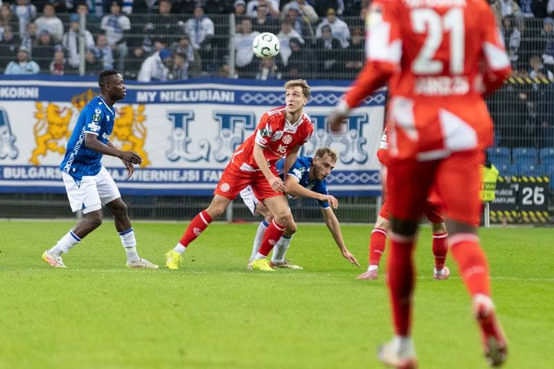 Football. UEFA Conference League. Lech Poznan - FSV Mainz 05. 11.12.2025