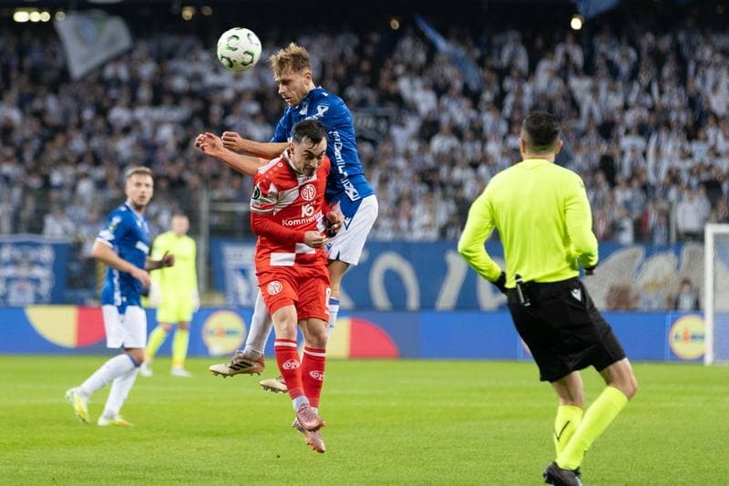 Football. UEFA Conference League. Lech Poznan - FSV Mainz 05. 11.12.2025