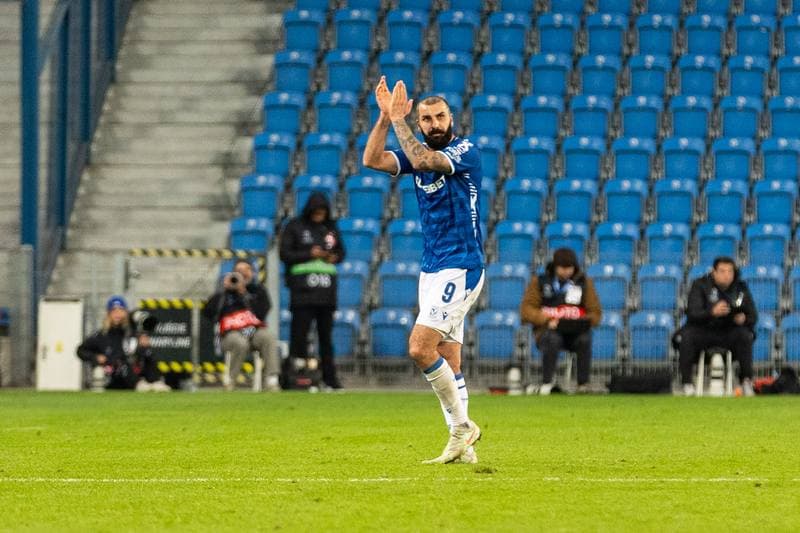 Football. UEFA Conference League. Lech Poznan - Rapid Wien. 02.10.2025