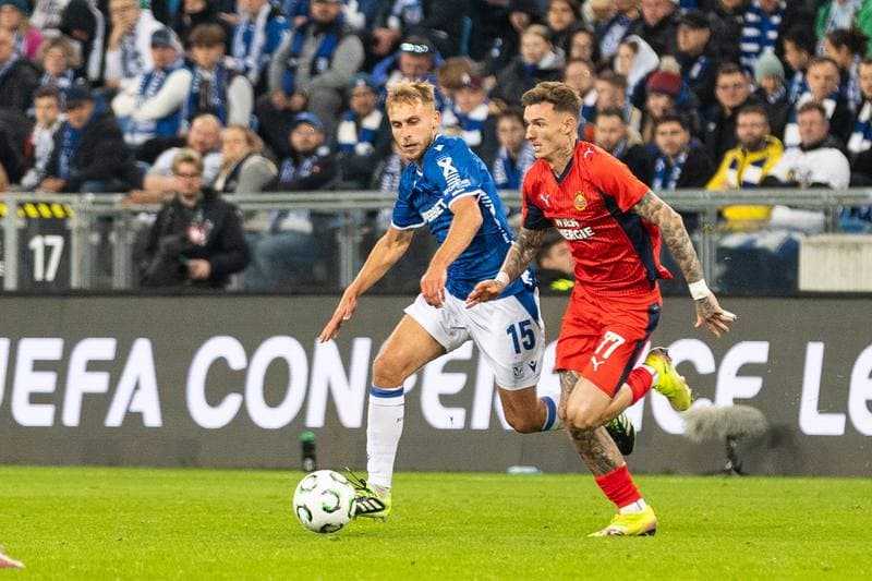 Football. UEFA Conference League. Lech Poznan - Rapid Wien. 02.10.2025