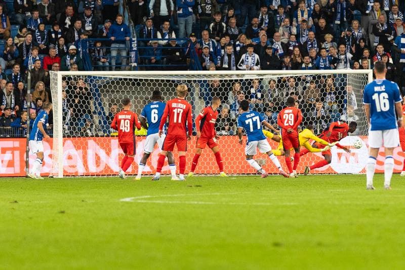 Football. UEFA Conference League. Lech Poznan - Rapid Wien. 02.10.2025