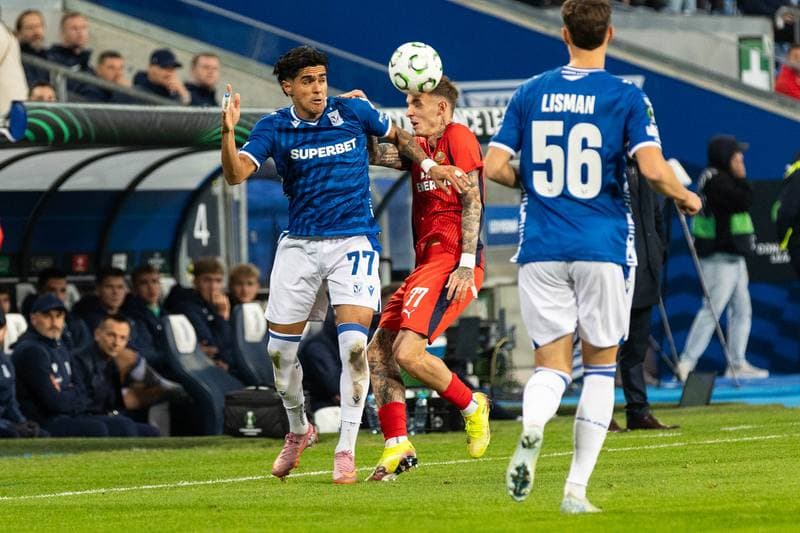 Football. UEFA Conference League. Lech Poznan - Rapid Wien. 02.10.2025