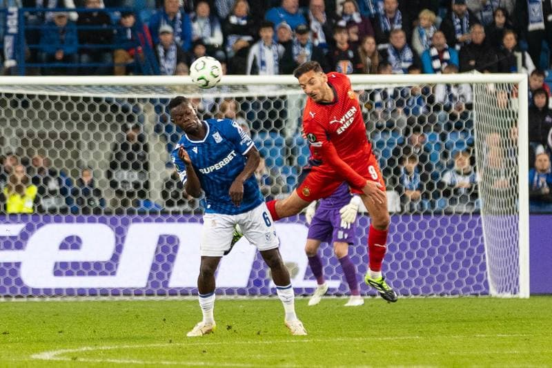 Football. UEFA Conference League. Lech Poznan - Rapid Wien. 02.10.2025