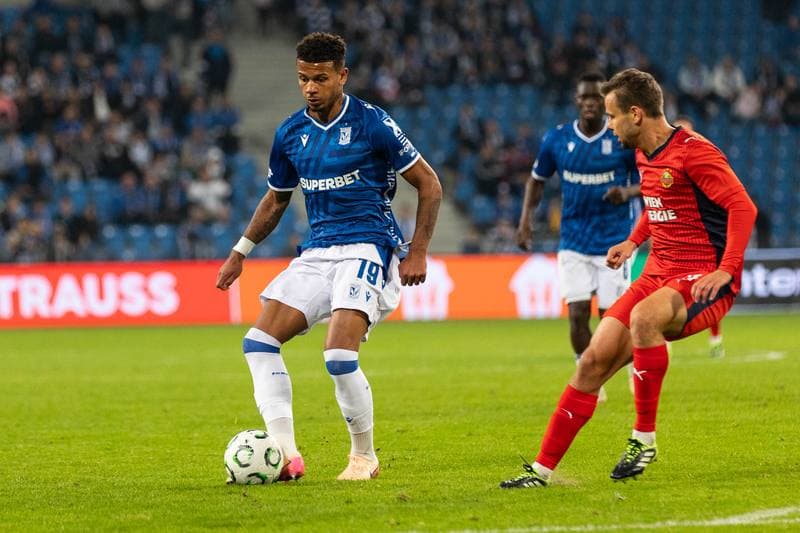 Football. UEFA Conference League. Lech Poznan - Rapid Wien. 02.10.2025