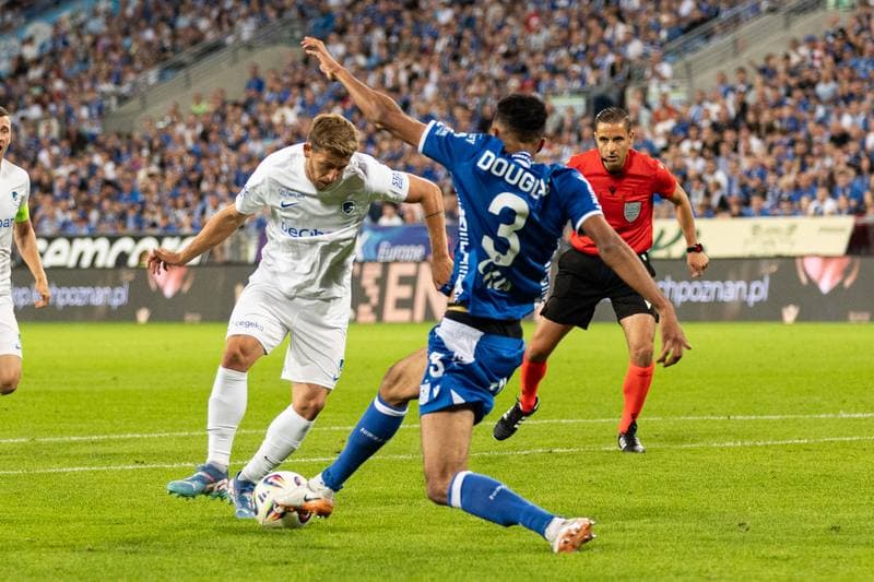 Football. Europa League. Lech Poznan - KRC Genk. 21.08.2025