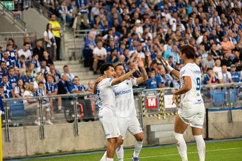 Football. Europa League. Lech Poznan - KRC Genk. 21.08.2025