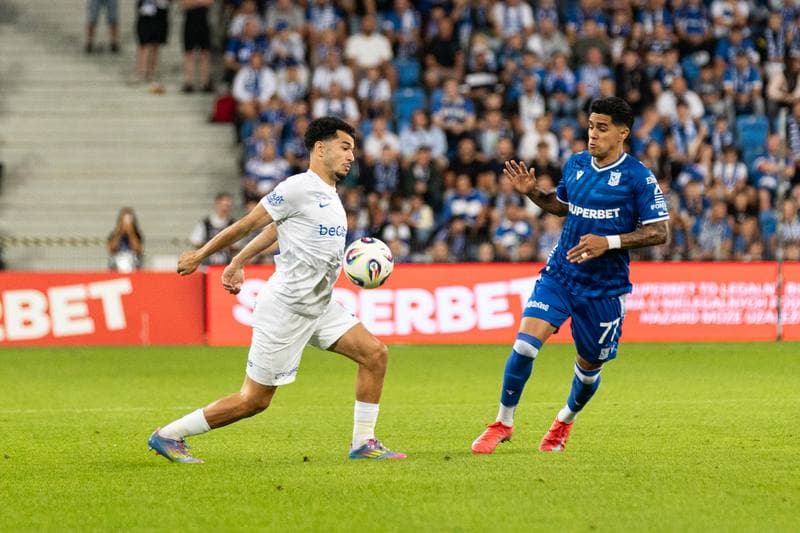 Football. Europa League. Lech Poznan - KRC Genk. 21.08.2025