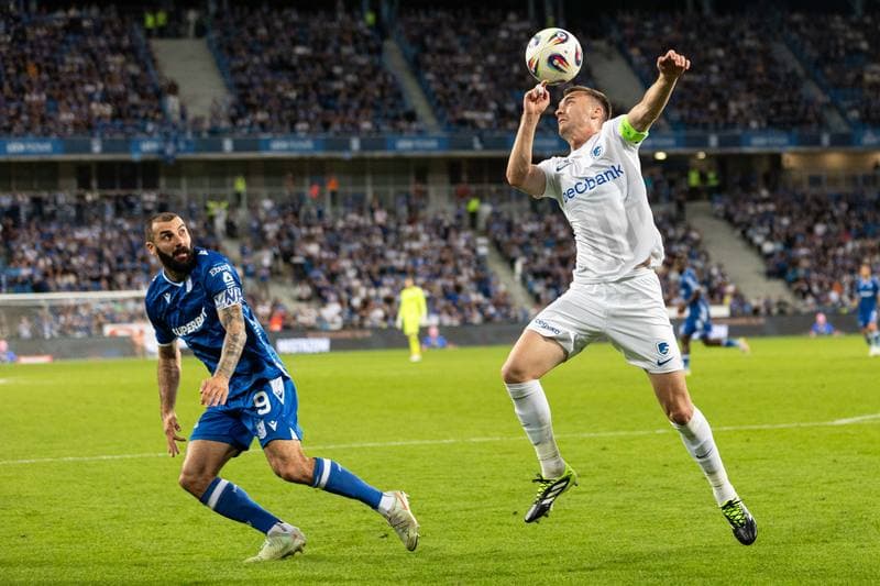 Football. Europa League. Lech Poznan - KRC Genk. 21.08.2025