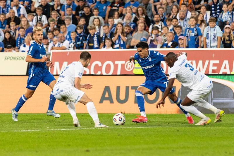Football. Europa League. Lech Poznan - KRC Genk. 21.08.2025