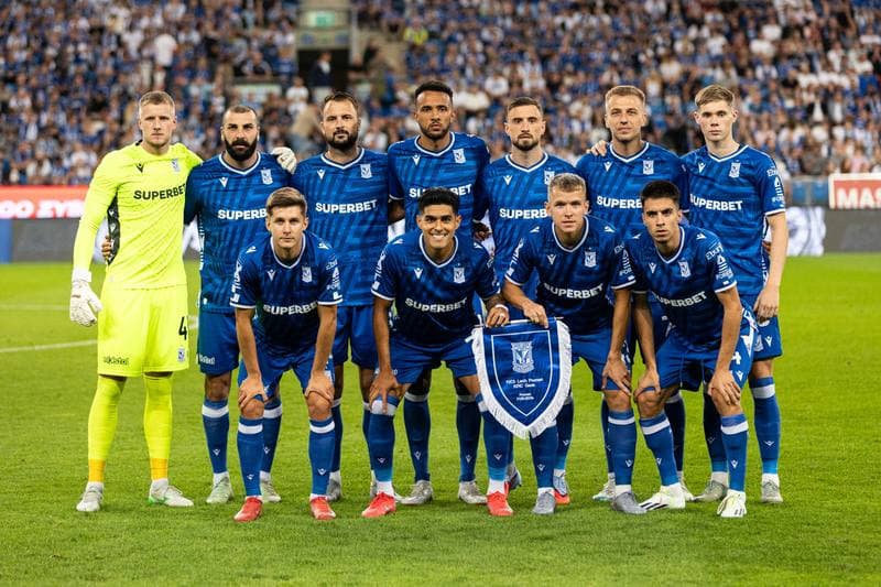 Football. Europa League. Lech Poznan - KRC Genk. 21.08.2025