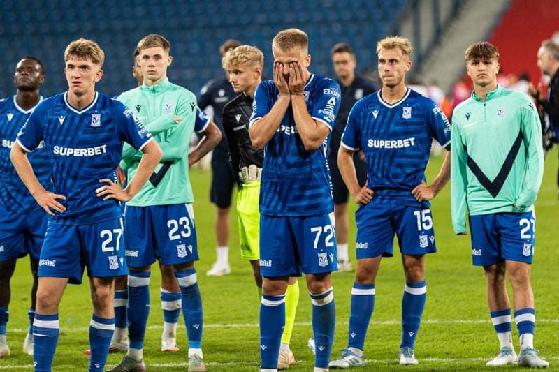 Football. Europa League. Lech Poznan - KRC Genk. 21.08.2025