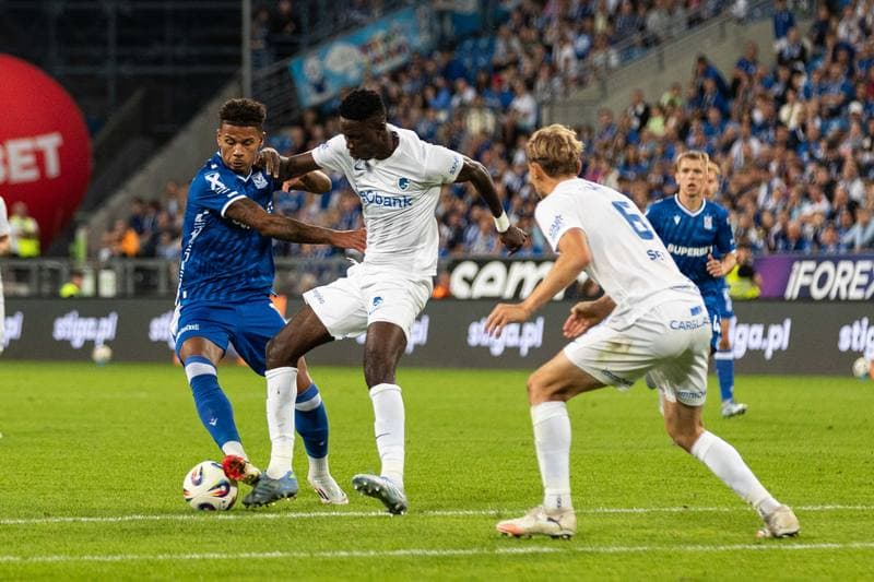 Football. Europa League. Lech Poznan - KRC Genk. 21.08.2025