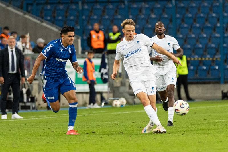 Football. Europa League. Lech Poznan - KRC Genk. 21.08.2025