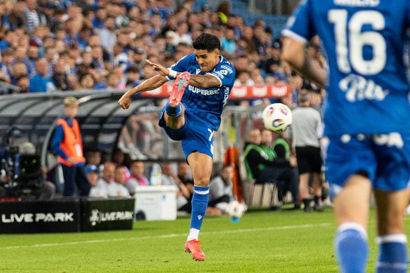 Football. Europa League. Lech Poznan - KRC Genk. 21.08.2025