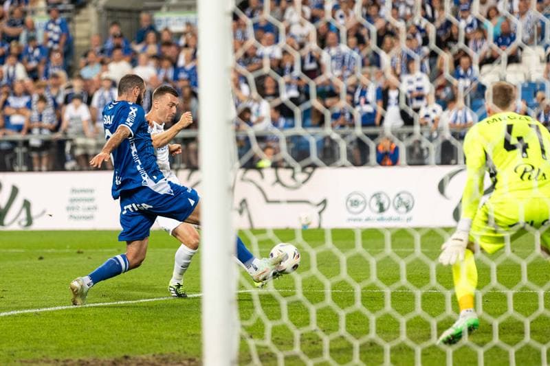 Football. Europa League. Lech Poznan - KRC Genk. 21.08.2025