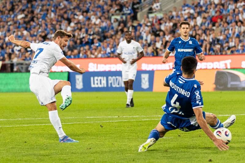 Football. Europa League. Lech Poznan - KRC Genk. 21.08.2025