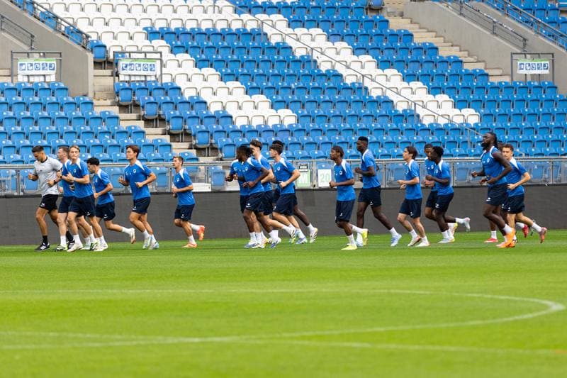 Football. KRC Genk. Training. 20.08.2025