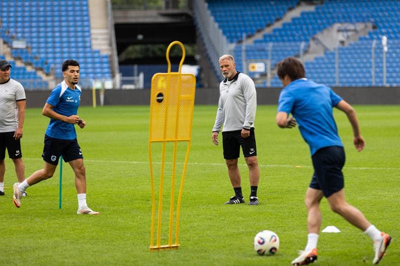 Football. KRC Genk. Training. 20.08.2025