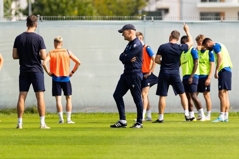 Football. Lech Poznan. Training. 20.08.2025