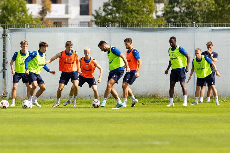 Football. Lech Poznan. Training. 20.08.2025