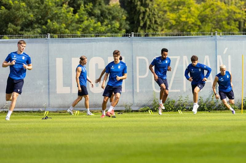 Football. Lech Poznan. Training. 20.08.2025