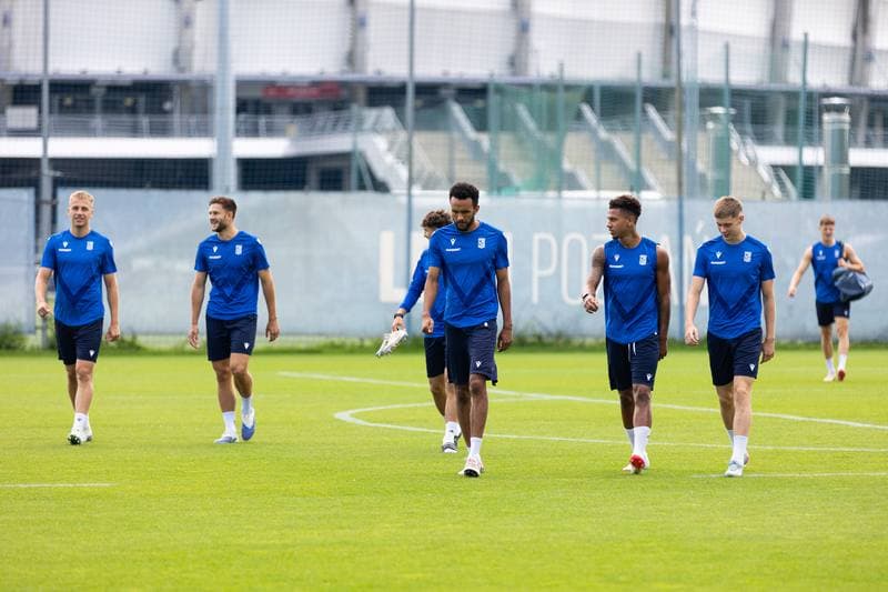 Football. Lech Poznan. Training. 20.08.2025