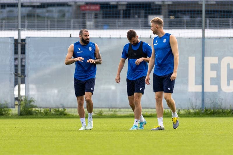 Football. Lech Poznan. Training. 20.08.2025