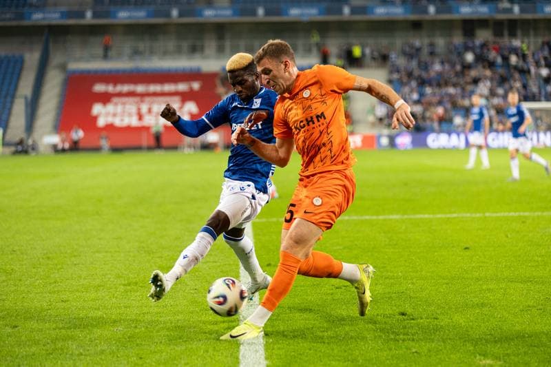Football. PKO BP Ekstraklasa. Lech Poznan - Zaglebie Lubin. 12.09.2025