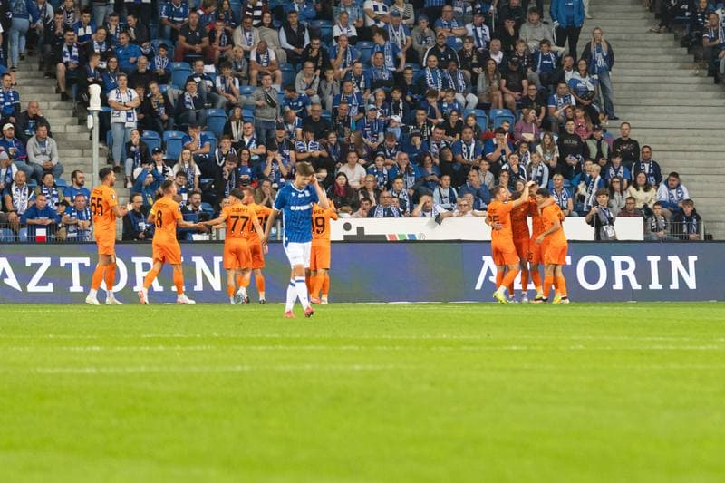 Football. PKO BP Ekstraklasa. Lech Poznan - Zaglebie Lubin. 12.09.2025