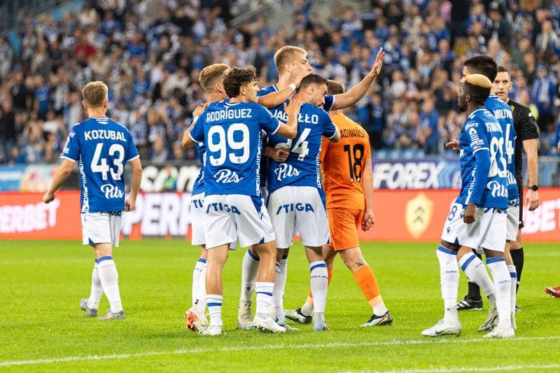 Football. PKO BP Ekstraklasa. Lech Poznan - Zaglebie Lubin. 12.09.2025