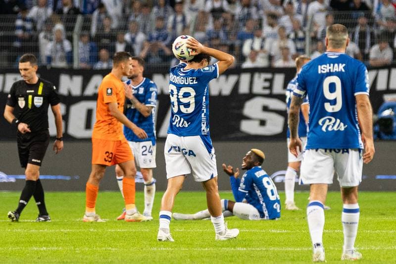 Football. PKO BP Ekstraklasa. Lech Poznan - Zaglebie Lubin. 12.09.2025