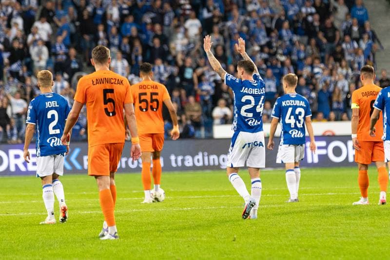 Football. PKO BP Ekstraklasa. Lech Poznan - Zaglebie Lubin. 12.09.2025