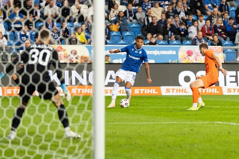 Football. PKO BP Ekstraklasa. Lech Poznan - Zaglebie Lubin. 12.09.2025