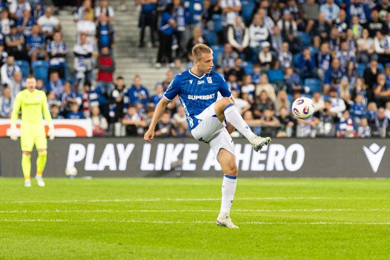 Football. PKO BP Ekstraklasa. Lech Poznan - Zaglebie Lubin. 12.09.2025