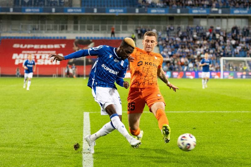 Football. PKO BP Ekstraklasa. Lech Poznan - Zaglebie Lubin. 12.09.2025