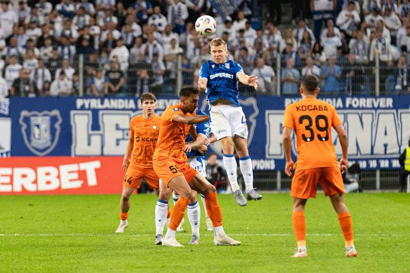 Football. PKO BP Ekstraklasa. Lech Poznan - Zaglebie Lubin. 12.09.2025
