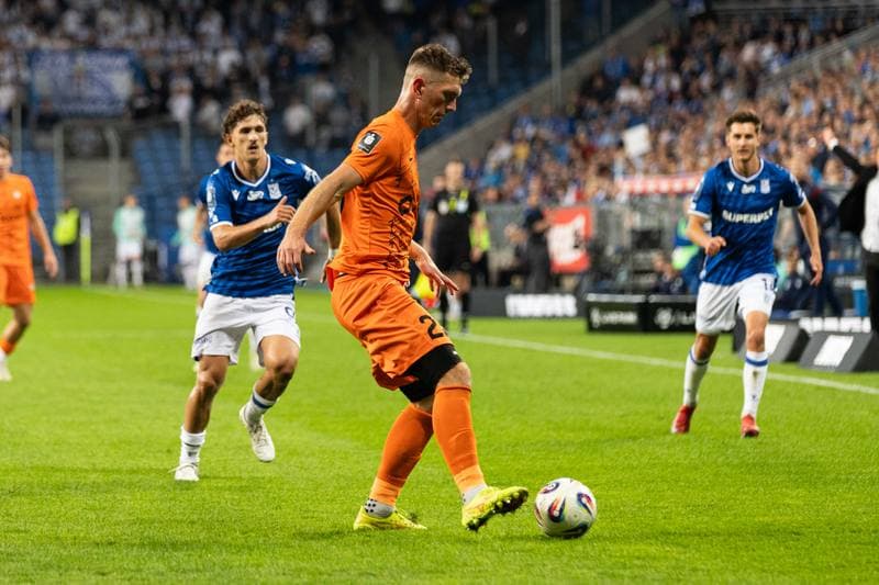 Football. PKO BP Ekstraklasa. Lech Poznan - Zaglebie Lubin. 12.09.2025