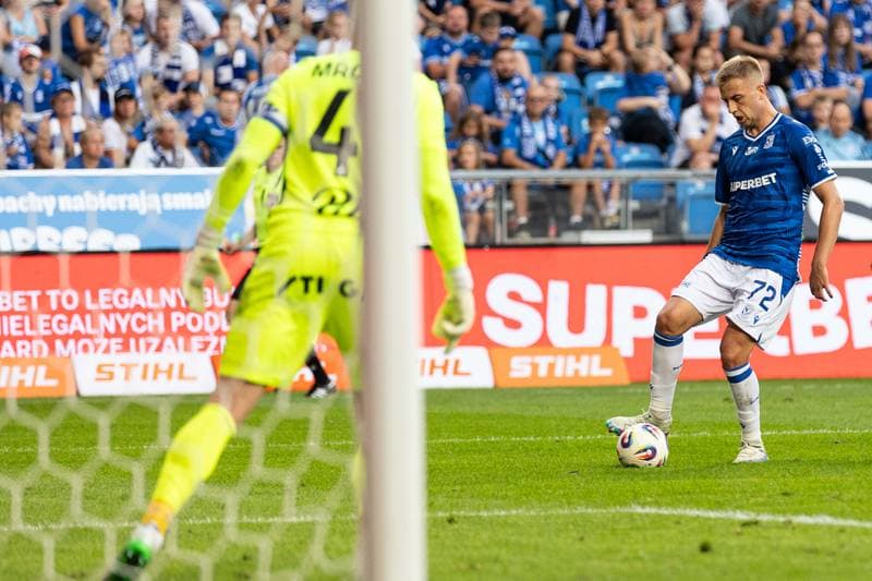 Football. PKO BP Ekstraklasa. Lech Poznan - Widzew Lodz. 31.08.2025