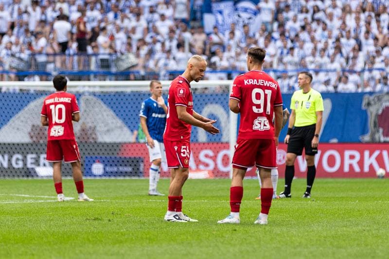 Football. PKO BP Ekstraklasa. Lech Poznan - Widzew Lodz. 31.08.2025