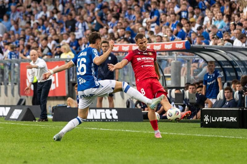 Football. PKO BP Ekstraklasa. Lech Poznan - Widzew Lodz. 31.08.2025