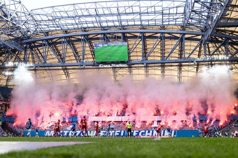 Football. PKO BP Ekstraklasa. Lech Poznan - Widzew Lodz. 31.08.2025