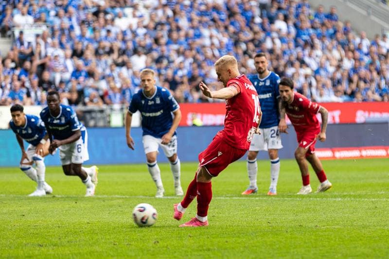 Football. PKO BP Ekstraklasa. Lech Poznan - Widzew Lodz. 31.08.2025