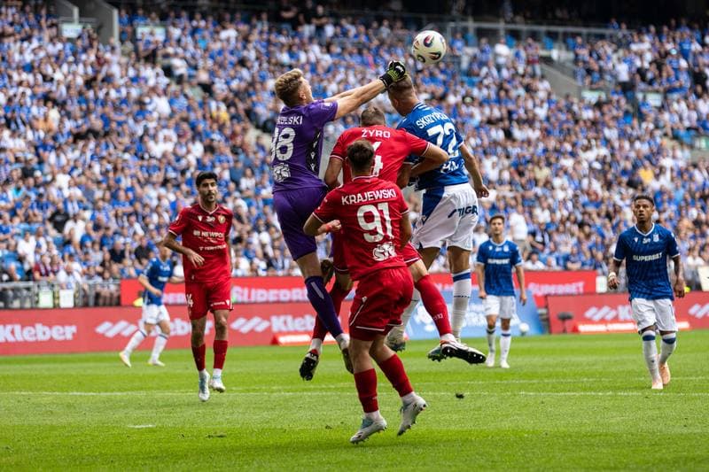 Football. PKO BP Ekstraklasa. Lech Poznan - Widzew Lodz. 31.08.2025