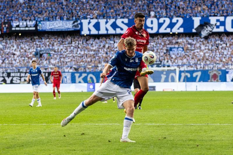Football. PKO BP Ekstraklasa. Lech Poznan - Widzew Lodz. 31.08.2025