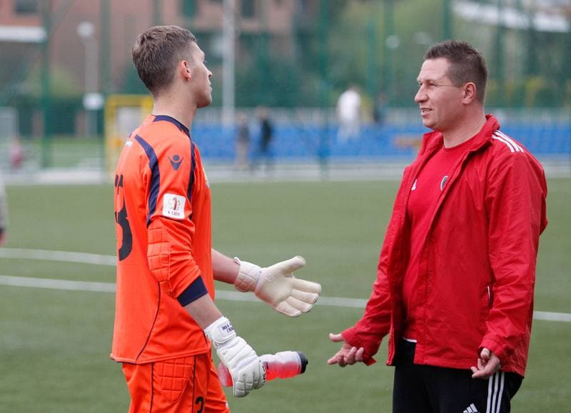 Football. IV Liga. GKS II Katowice - Iskra Pszczyna. 18.04.2014