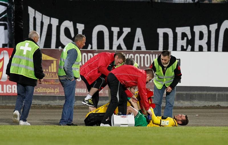 Football. I Liga. Energetyk ROW Rybnik - GKS Katowice. 17.04.2014