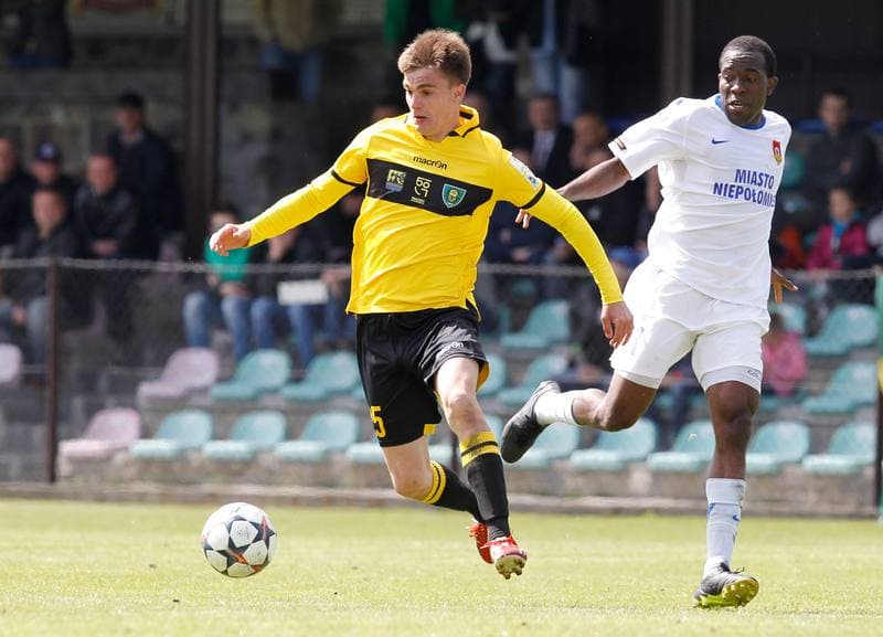 Football. I Liga. Puszcza Niepolomice - GKS Katowice. 04.05.2014