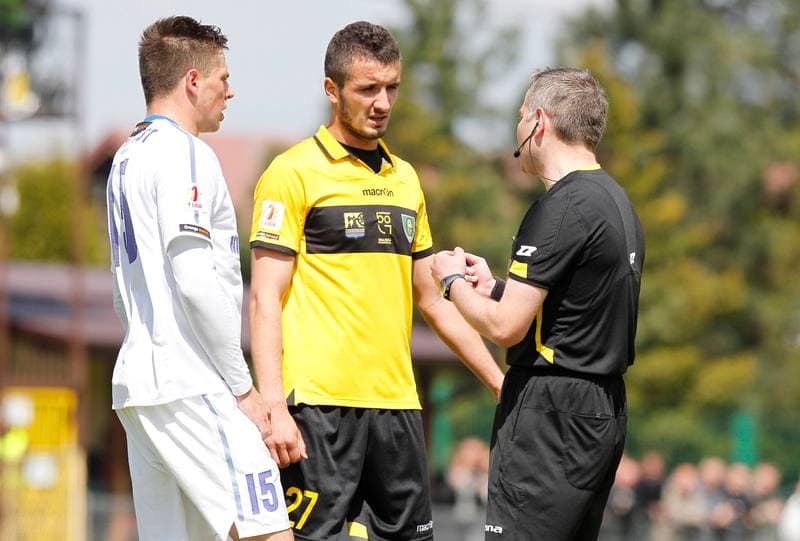 Football. I Liga. Puszcza Niepolomice - GKS Katowice. 04.05.2014